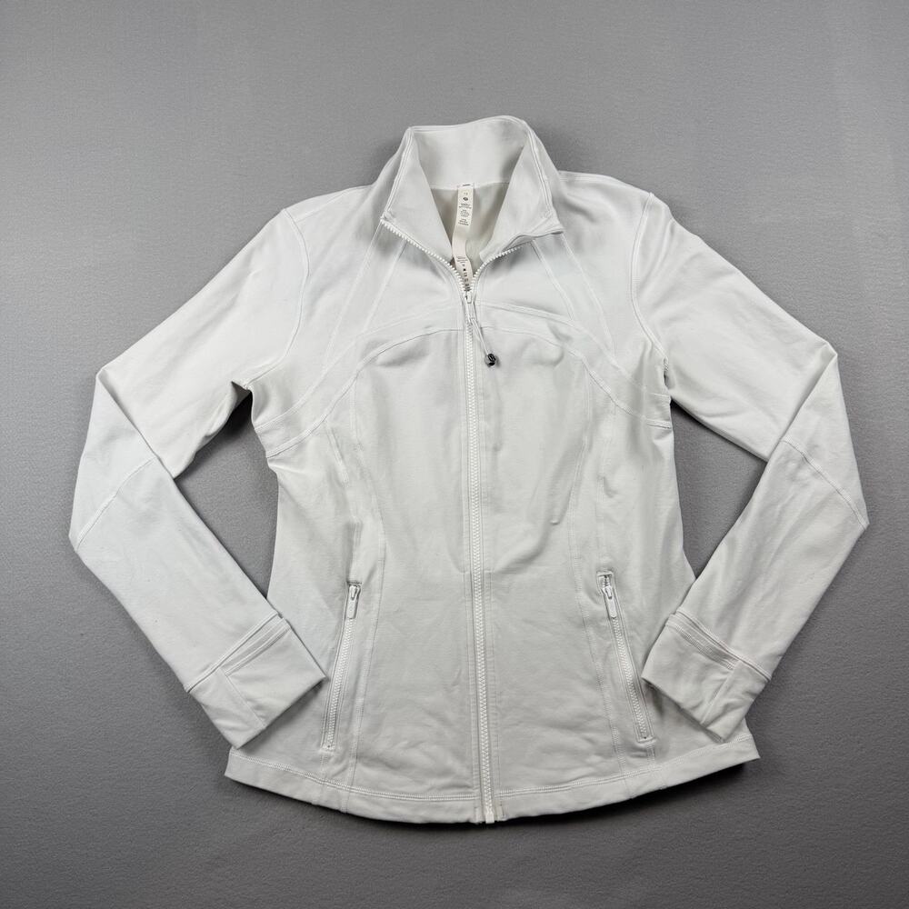 Lululemon White Define Jacket Women’s Size 12